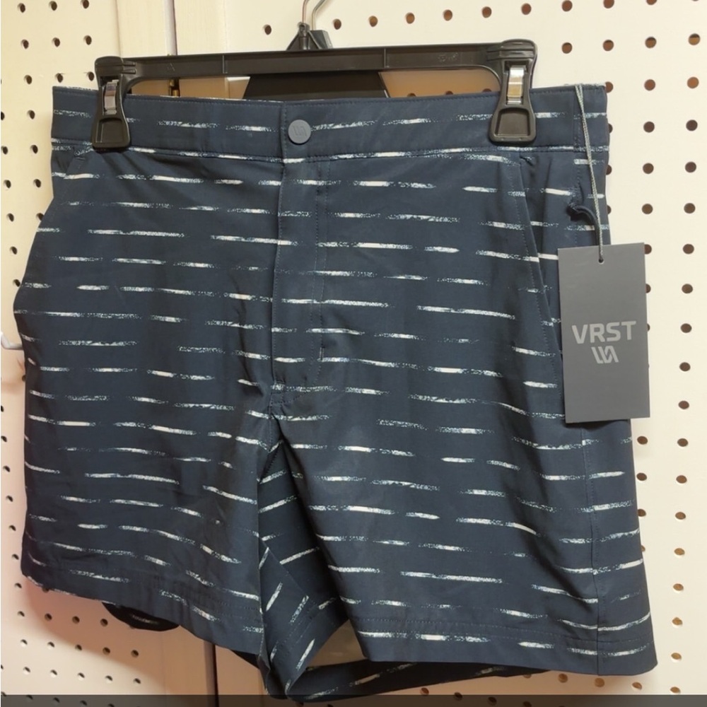 2. VRST Navy Patterned Shorts